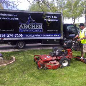 Archer Lawn Care lawn mowing